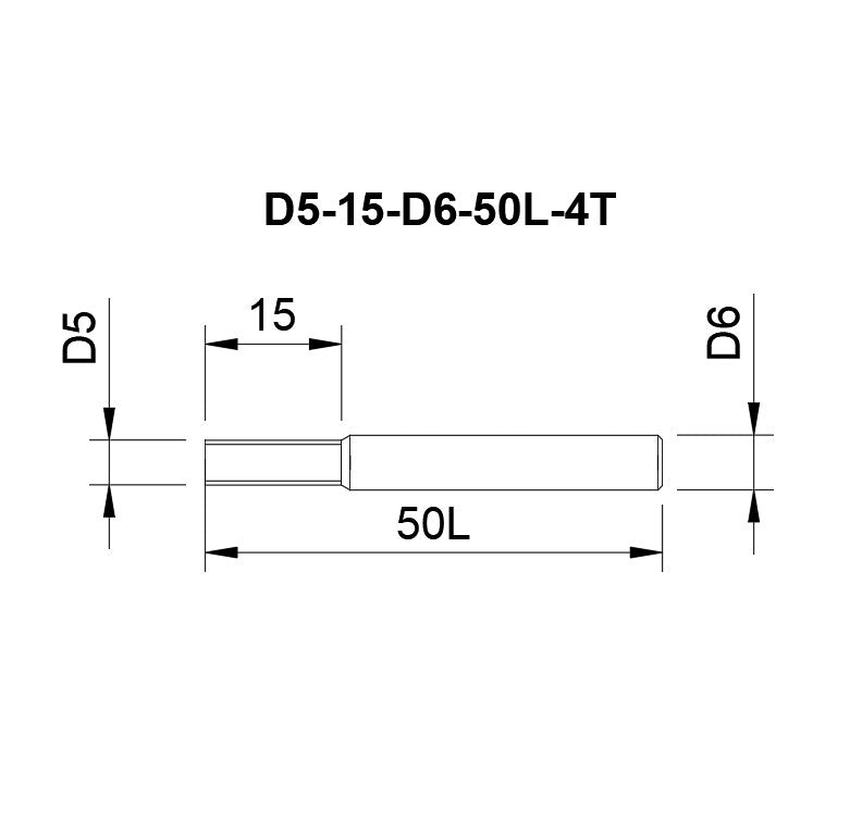 Solid carbide shoulder milling cutter HPC steel